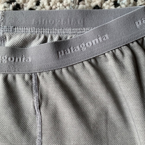 Patagonia Men’s Grey Thermal Layer Outdoor Hiking Camping Pants Size Large - Picture 5 of 13